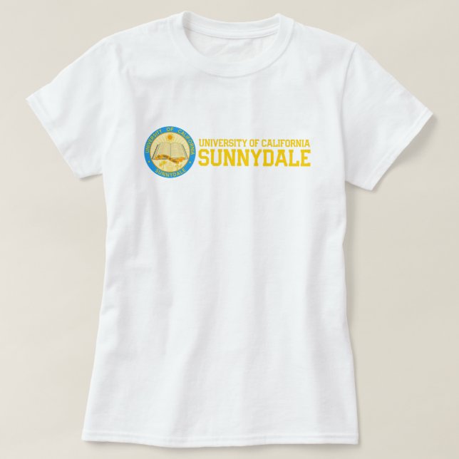 Universiteten i Kalifornien, Sunnydale (1) T Shirt (Design framsida)