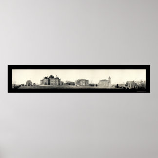 Universiteten i Kansas Photo 1908 Poster
