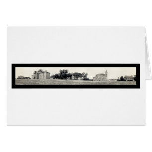 Universiteten i Kansas Photo 1913 Hälsningskort