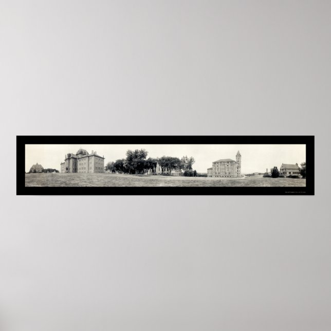 Universiteten i Kansas Photo 1913 Poster (Framsidan)