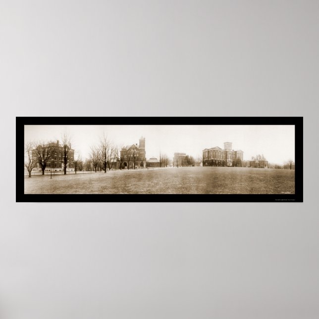 Universiteten i Kentucky Photo 1916 Poster (Framsidan)