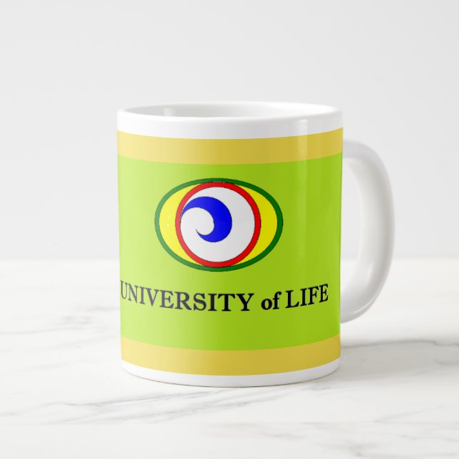 Universiteten i Life Jumbo Mugg (Framsida höger)