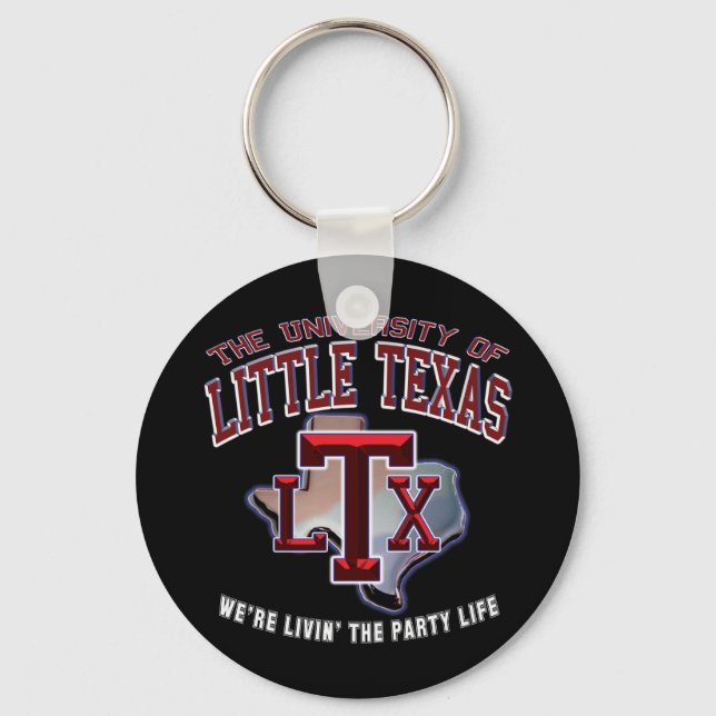 Universiteten i Little Texas Keychain Nyckelring (Framsida)
