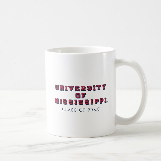 Universiteten i Mississippi | Blocktyp Kaffemugg (Höger)