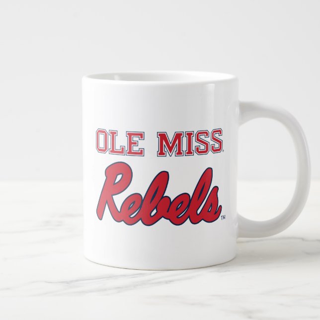 Universiteten i Mississippi | Ole Miss Rebels Jumbo Mugg (Höger)