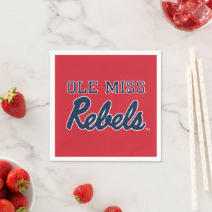 Universiteten i Mississippi Ole Miss Rebels Pappersservett