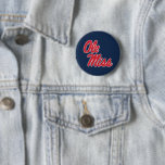 Universiteten i Mississippi | Ole Miss Script Knapp<br><div class="desc">Kolla Universiteten på Mississippi-designer! Hämta den senaste Mississippi-redskapen här. Alla dessa Zazzle-produkter är anpassade med klassåret,  namn och klubben. De här produkterna ger perfekter till Ole Miss Universiteten student,  aluminiumoxid,  familj,  vän eller fläkt i ditt liv.</div>