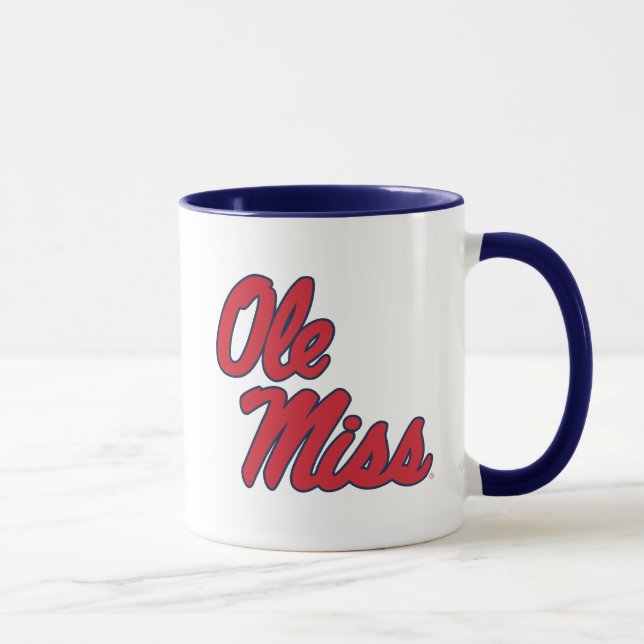 Universiteten i Mississippi | Ole Miss Script Mugg (Höger)