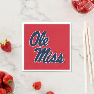 Universiteten i Mississippi | Ole Miss Script Pappersservett