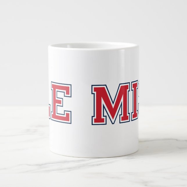 Universiteten i Mississippi | Ole Miss Wordmark Jumbo Mugg (Framsidan)