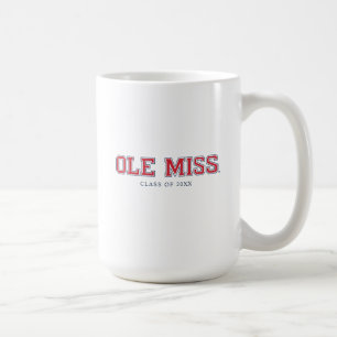 Universiteten i Mississippi Ole Miss Wordmark Kaffemugg