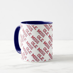 Universiteten i Mississippi   Ole Miss Wordmark Mugg