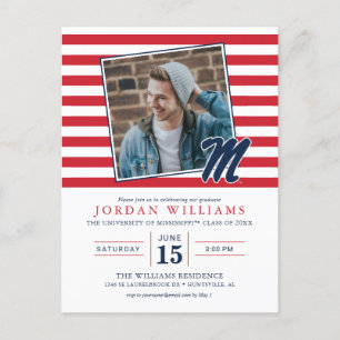 Universiteten i Mississippi   Skript M Meddelande Vykort