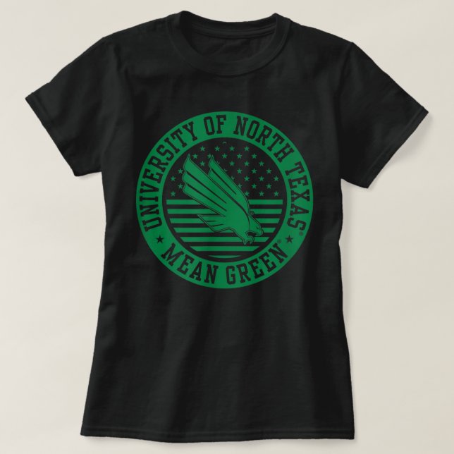 UNIVERSITETEN I NORDSTEXAS UNT-MERCH-3 T SHIRT (Design framsida)