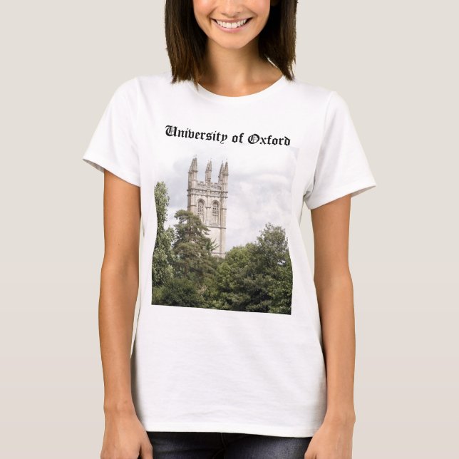 Universiteten i Oxford Tee Shirt (Framsida)