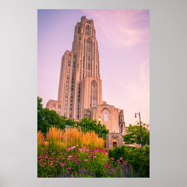 Universiteten i Pittsburgh-katedralen för inlärnin Poster (Framsidan)