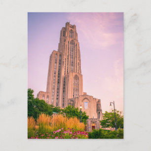 Universiteten i Pittsburgh-katedralen för inlärnin Vykort