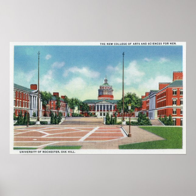 Universiteten i Rochester Poster (Framsidan)