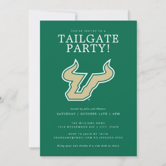 Universiteten i Södra Florida Tailgate Party Inbjudningar