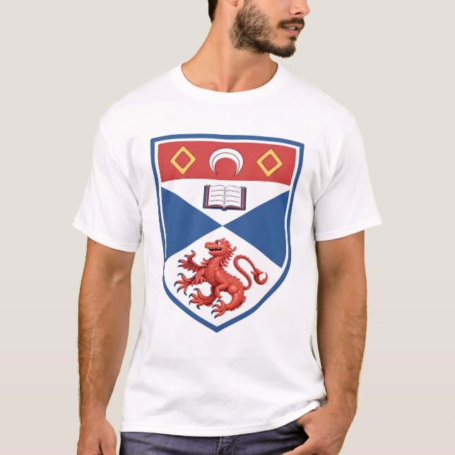 Universiteten i St Andrews Shield T Shirt (Framsida)