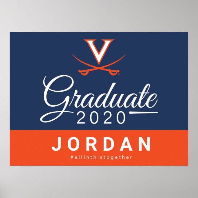 Universiteten i Virginia 2020 Student Poster (Framsidan)