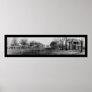 Universiteten i Virginia Photo 1909 Poster