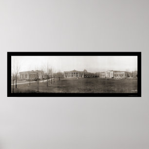 Universiteten i Virginia Photo 1911 Poster