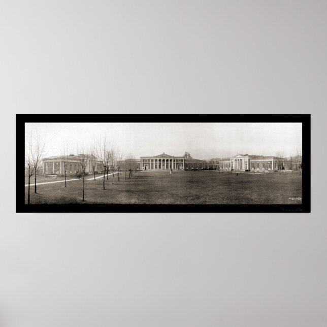 Universiteten i Virginia Photo 1911 Poster (Framsidan)