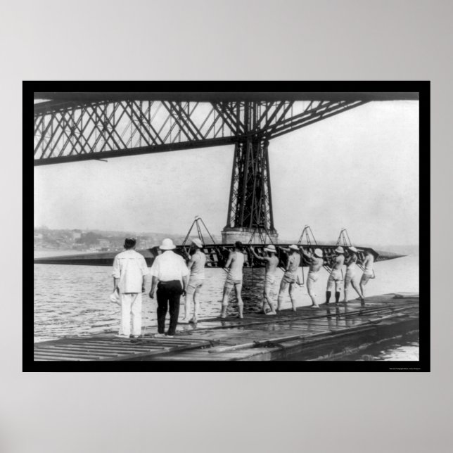 Universiteten i Wisconsin Varsity Rwing 1914 Poster (Framsidan)