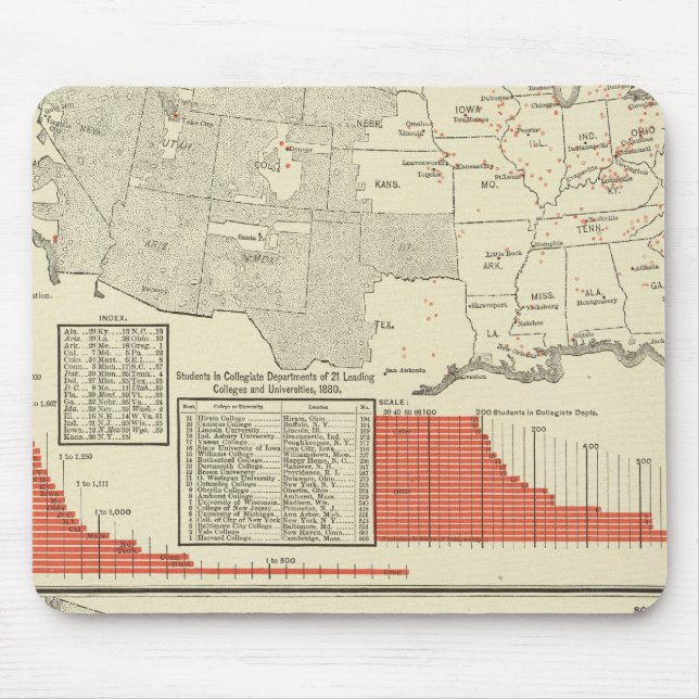 Universiteten, kollegier musmatta (Framsidan)