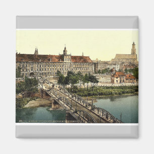 Universiteten med överbryggar, Breslau, Silesia, Magnet