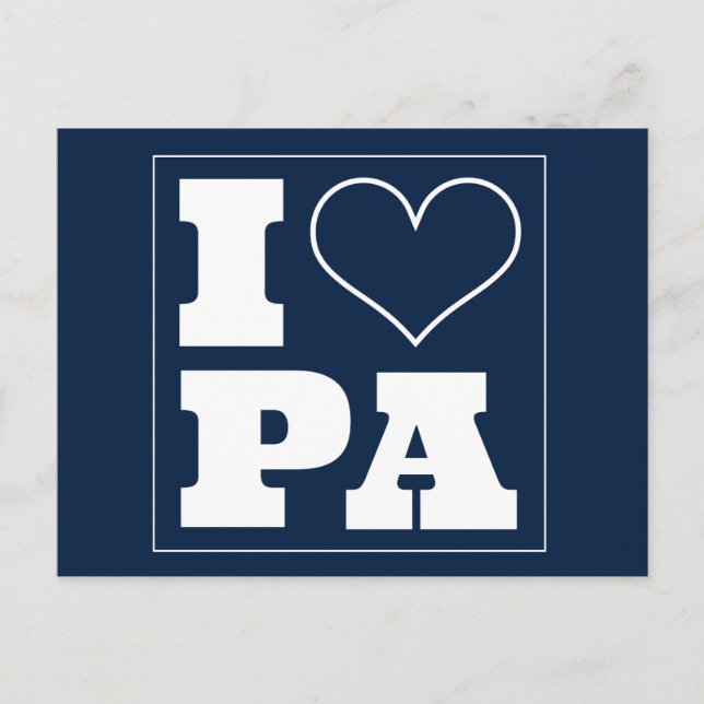 Universiteten Park-inbjudan (PA) Vykort (Framsida)