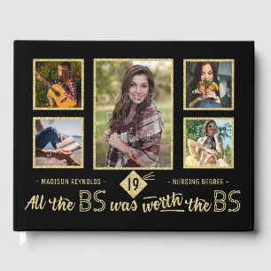 Universiteten Studenten Bachelors Degree Funny Pho Gästböcker