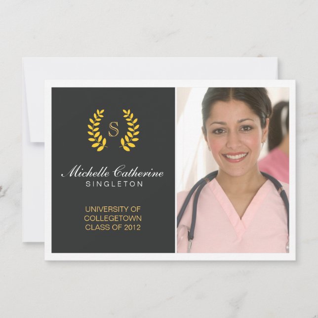 Universiteten Svarta & Guld Studenten Meddelande (Framsida)