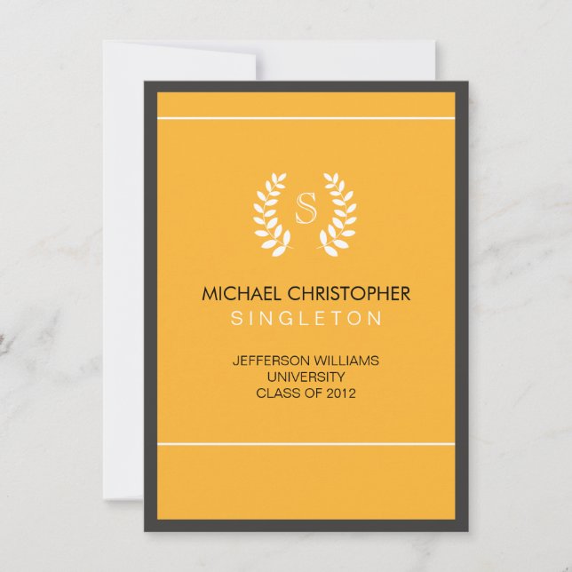 Universiteten Svarta & Guld Studenten Meddelande (Framsida)