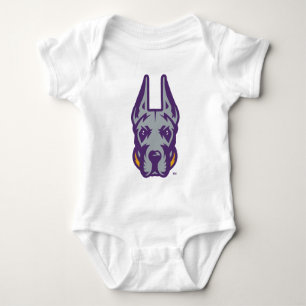 Universiteten vid Albany Great dane Mascot Head T Shirt