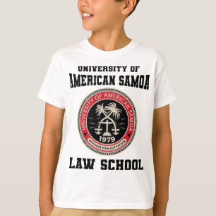 Universiteten vid American Samoa Law School T Shirt