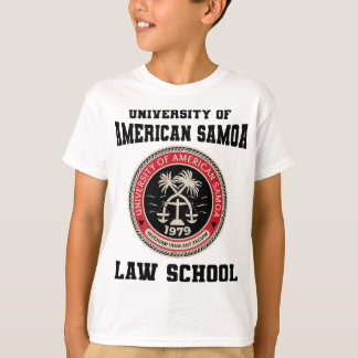 Universiteten vid American Samoa Law School T Shirt