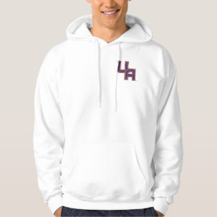Universiteten vid Logotypen Albany Initialer Hoodie
