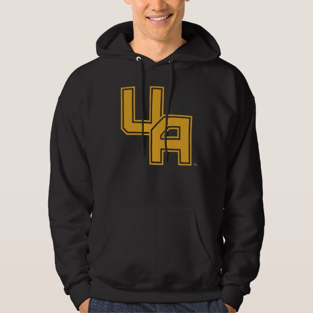 Universiteten vid Logotypen Albany Initialer Hoodie (Framsida)