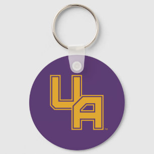 Universiteten vid Logotypen Albany Initialer Nyckelring