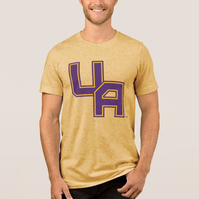 Universiteten vid Logotypen Albany Initialer T Shirt (Framsida)