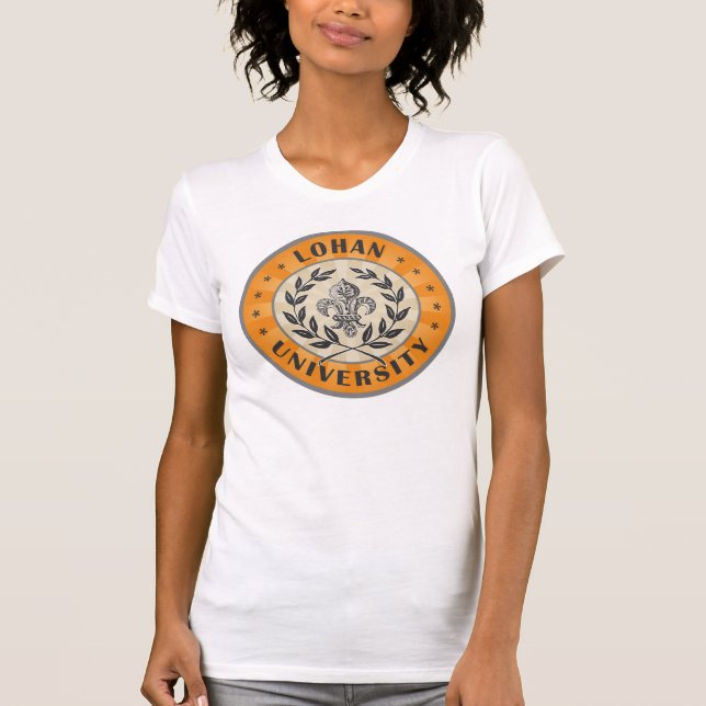 UniversitetenLohan orange Tee (Framsida)