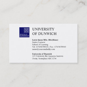 Universitetenstil v2 visitkort