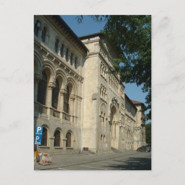 Universitetet i Bukarest Vykort (Framsida)