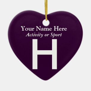 Universitets- brevminnessak för högskola eller f julgransprydnad keramik