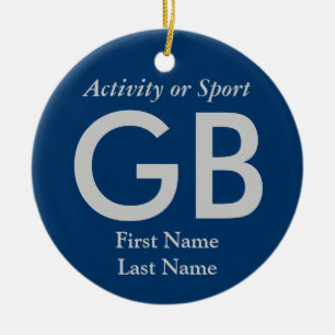 Universitets- brevminnessak för högskola eller f julgransprydnad keramik