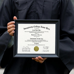 Universitets- eller Högskoleexamen Replikakunst Poster