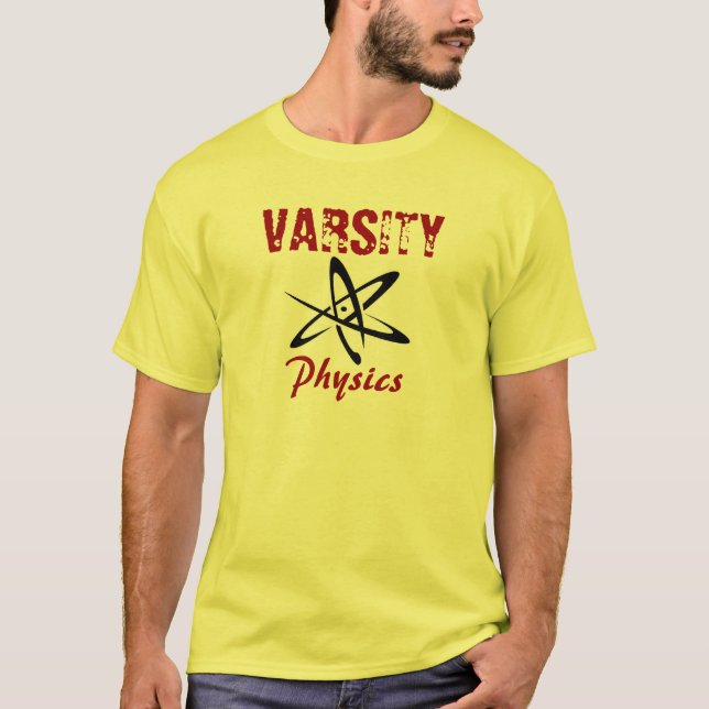 Universitets- fysik 2 tee shirt (Framsida)