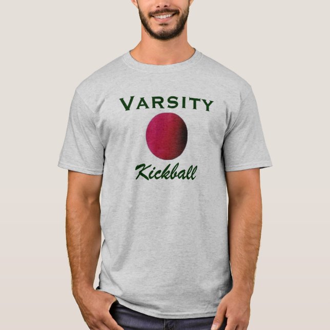 Universitets- Kickball T Shirt (Framsida)